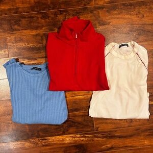 CROPPED LONG-SLEEVE TRIO